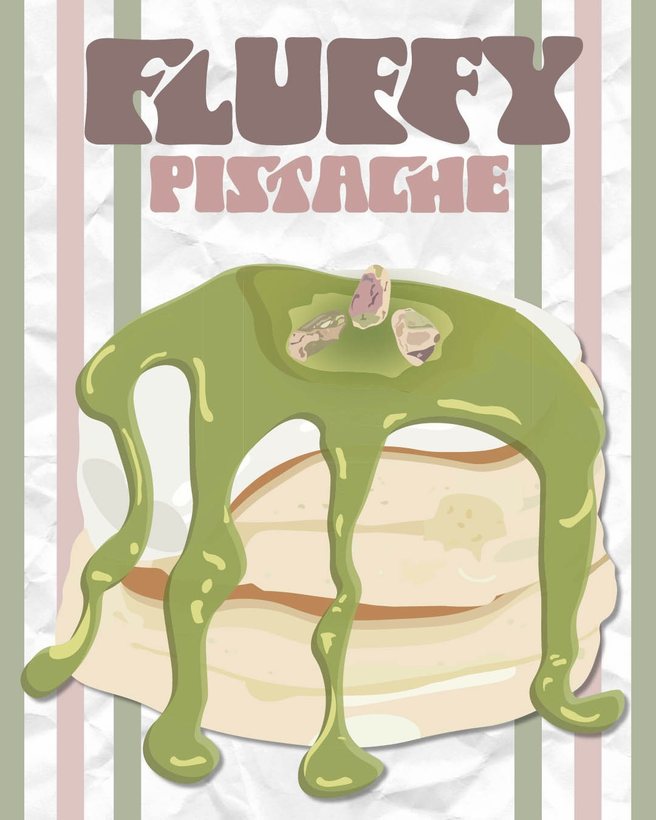 Fluffy Pistache