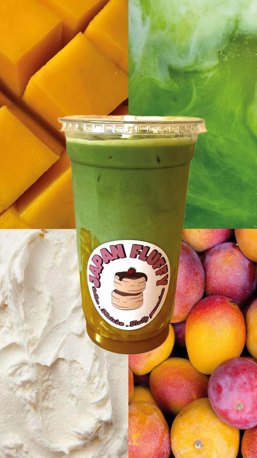 Matcha glacé Japan Fluffy